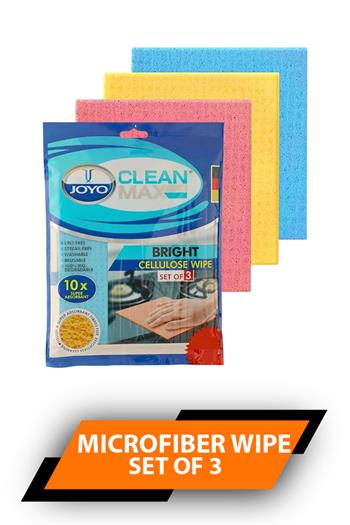 Joyo Multi Purpose Microfiber Wipe Set Of 3